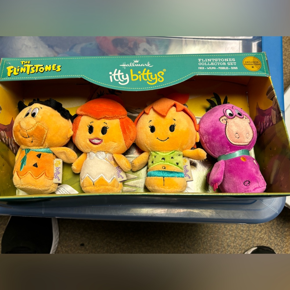 Flinstones Itty Bittys Set of 4 BNIB